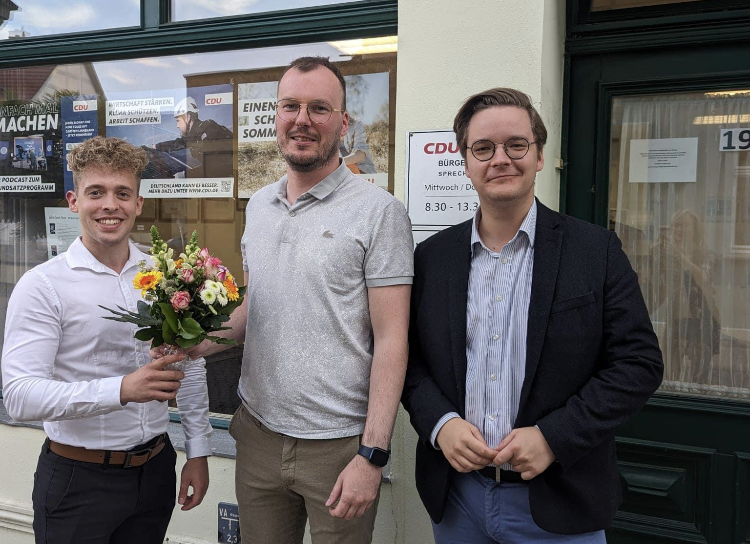 Justin Mehling bernimmt CDU Vorsitz in der Kreisstadt